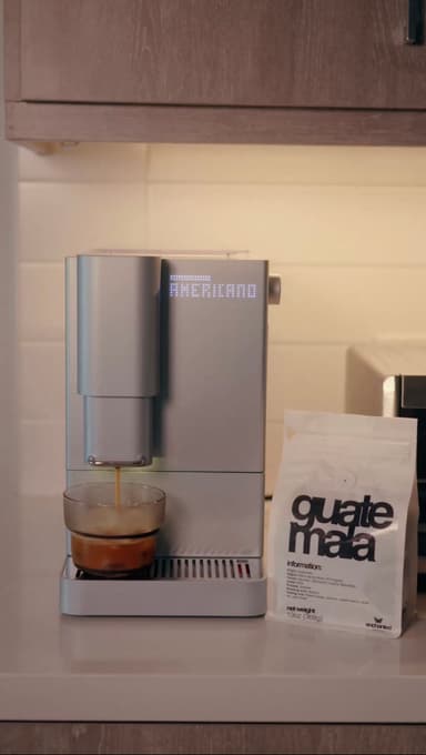 Terra Cafe Demi espresso machine on a countertop